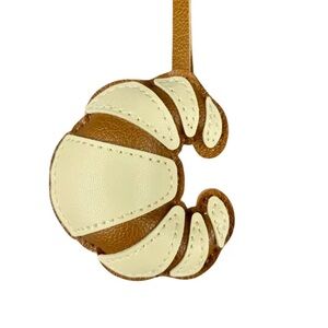 Croissant Bag Charm - IVORY